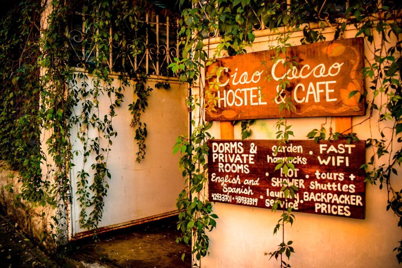 Ciao Cacao Hostel & Vegan Cafe Флорес Экстерьер фото